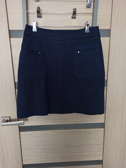 Spódnica damska Tchibo rozm. 40, spódnica granatowa, granatowa mini
