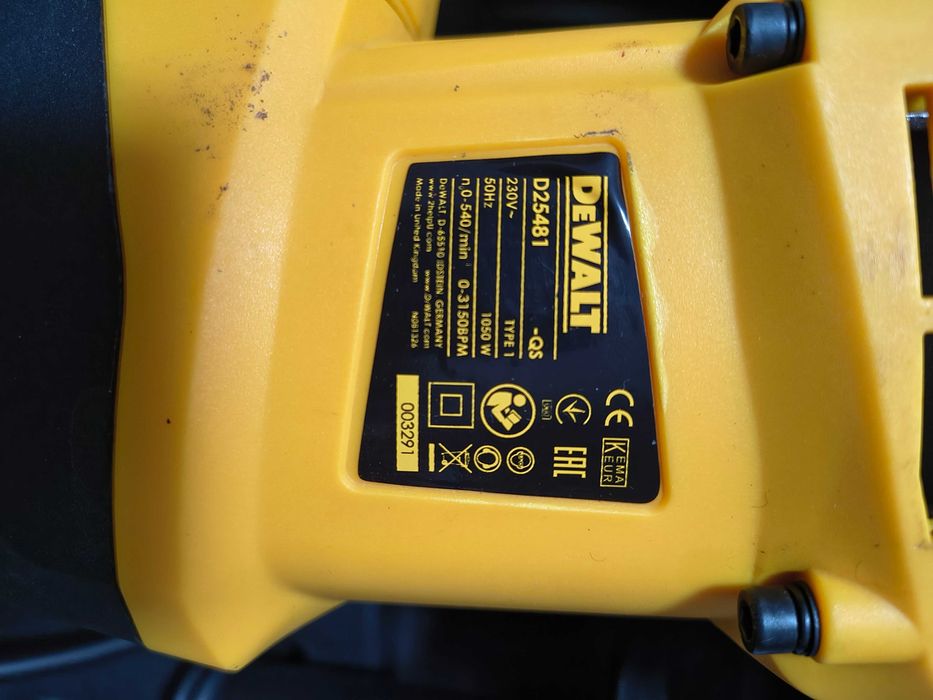 Перфоратор Dewalt D25481-QS новый