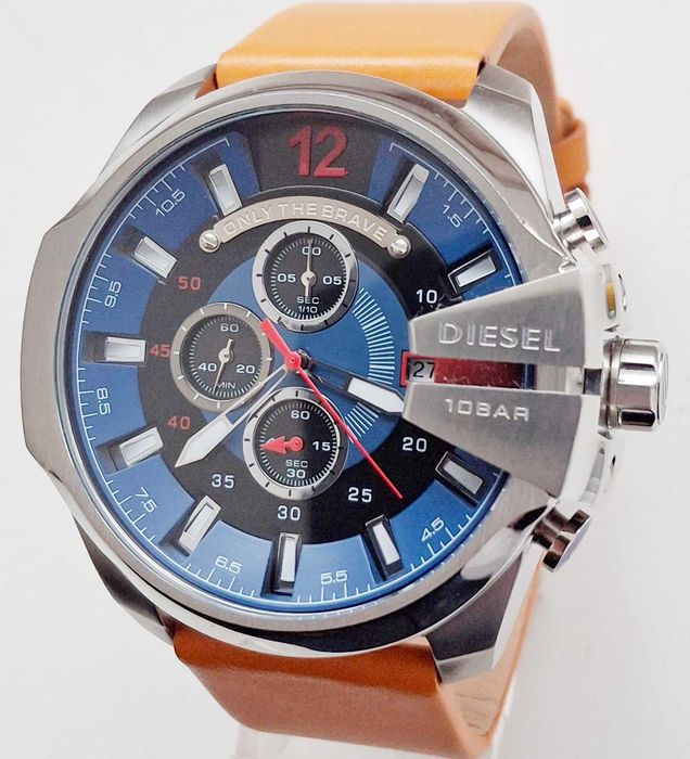 Годинник чоловічий Diesel only the brave blue