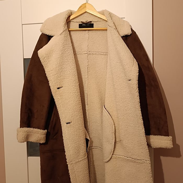 Kożuszek płaszcz plus size