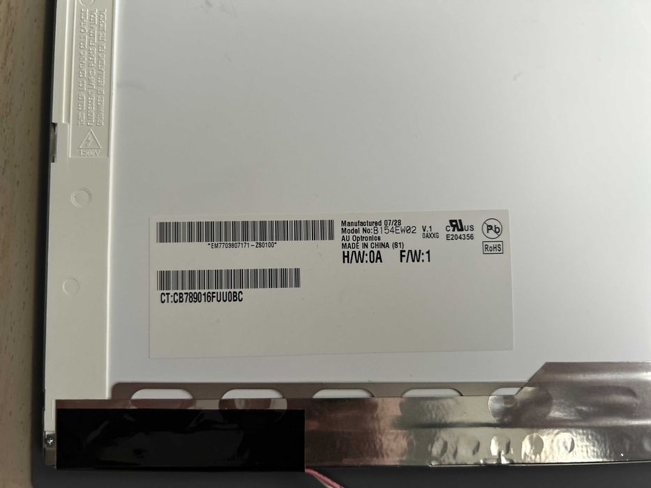 Matryca LCD B154EW02