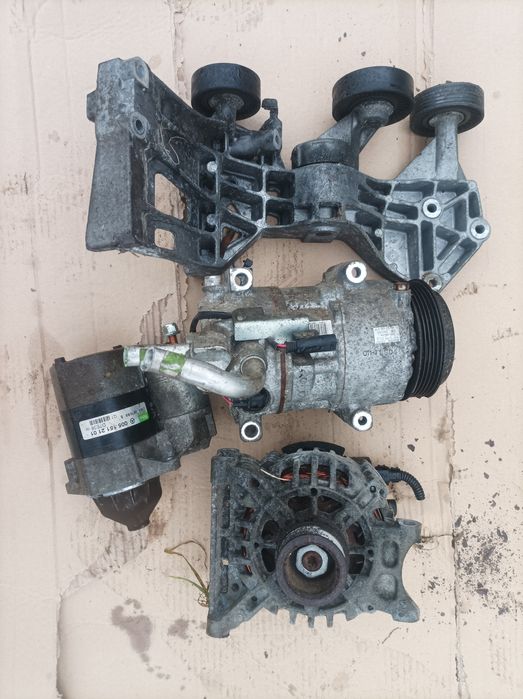 Mercedes a klasa w,169 lift 1.5 sprężarka klimatyzacji rozrusznik alte