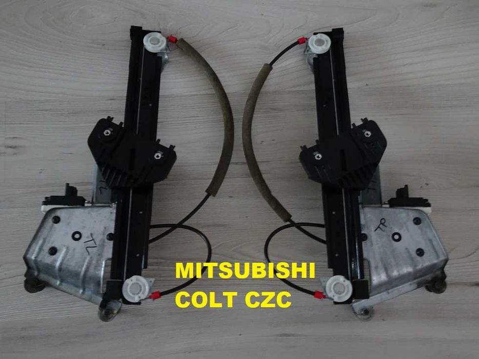 98031401AD0 Mitsubishi Colt CZC Cabrio 2005-2010 Oryginalny Podnośnik Mechanizm Szyby Tył Lewy