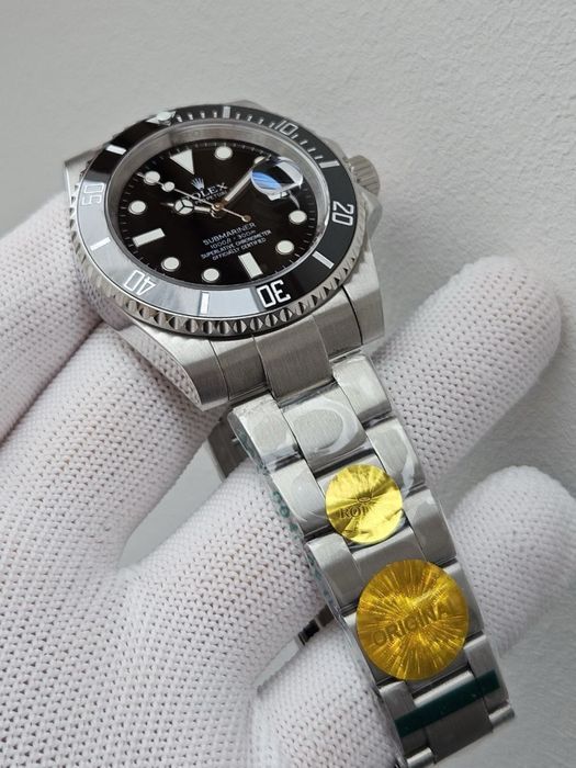 Швейцарские часы Rolex Submariner Black. Топ качество