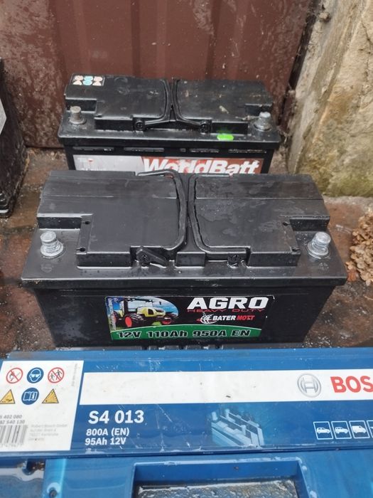 Akumulator używany BUS 100 Ah Centra Bosch Agro 125 Worldbatt traktor