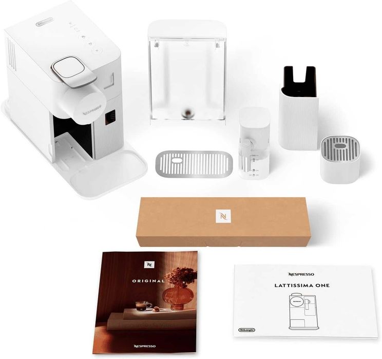 Кавомашина Nespresso Lattissima One від De'Longhi для капсул EN510.W