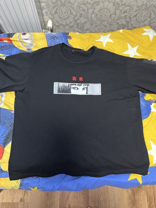 Футболка оверсайз чорна Нова