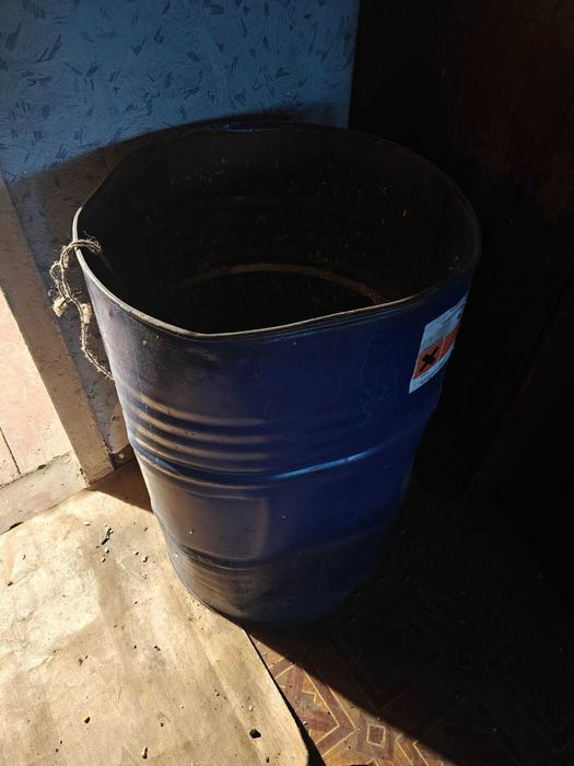 Металеві бочки 200 л | Міцні | Для господарства, води, зерна, палива