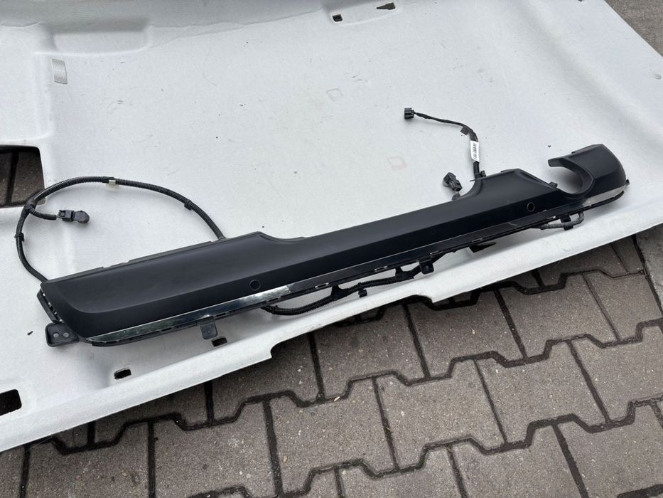 Dyfuzor zderzaka tył pdc czujniki wiązka Renault Clio V