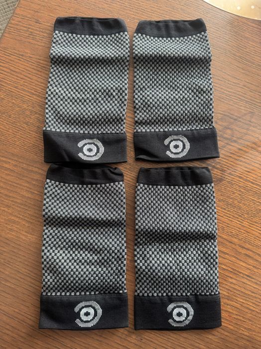 2 pares meias compressão tornozelo L