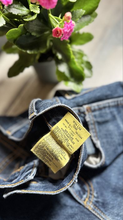 Spodnie Wrangler W34 L32 TEXAS męskie jeansy granatowe