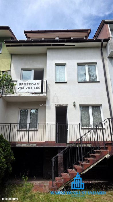 Wygodny dom z balkonem, garażem i dwoma ogródkami w Starej Miłosnej - Widok 2
