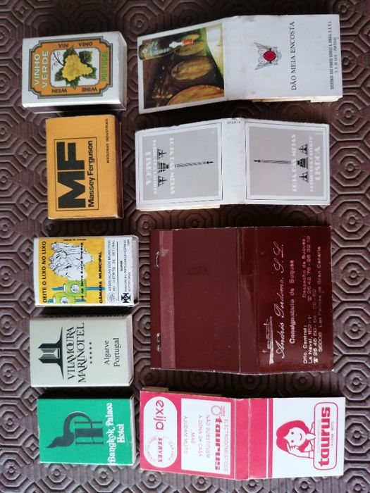 Caixas de Fósforos antigos