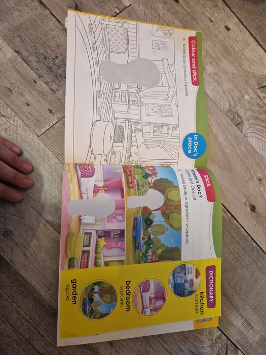 Zestaw 3 książek do rozwiązywania Peppa  Wikingowie angielski