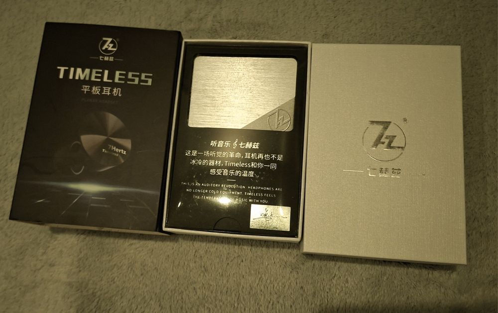 Słuchawki dokanałowe plenarne 7hz timeless