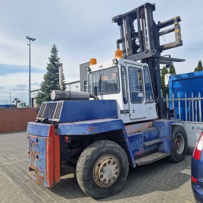 Wózek widłowy Kalmar udźwig 10 ton zamiana jcb toyota manitou teleskop