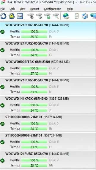 Жорсткі диски Seagate,  Western Digital – 6,10,12,14 TB