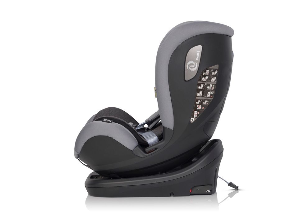 Fotelik samochodowy Convert EasyGo isofix 0-36 kg + BAZA 360