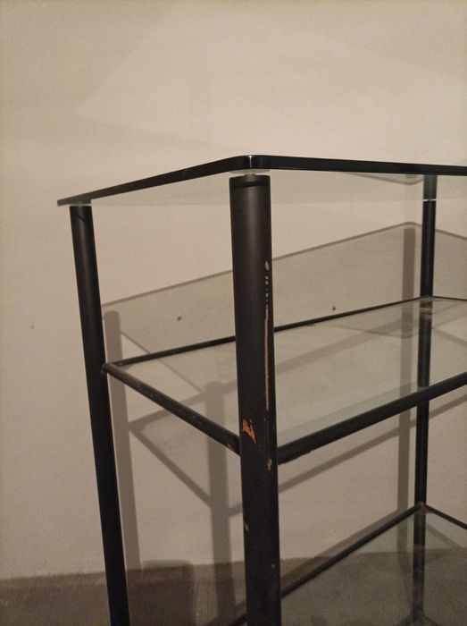 Prateleira de ferro e vidro URGENTE