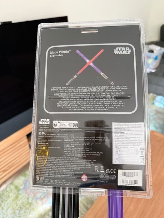 Star Wars Mace Windu LIGHTSABER Toy