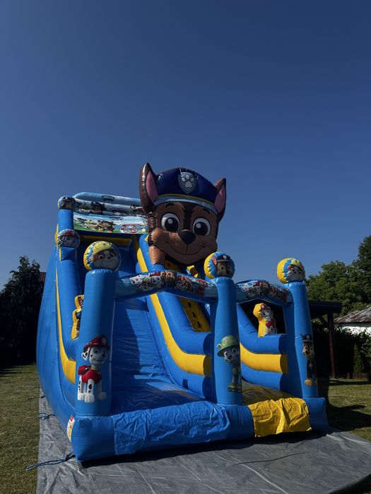 Dmuchana zjeżdżalnia dmuchaniec atrakcje dla dzieci festyny