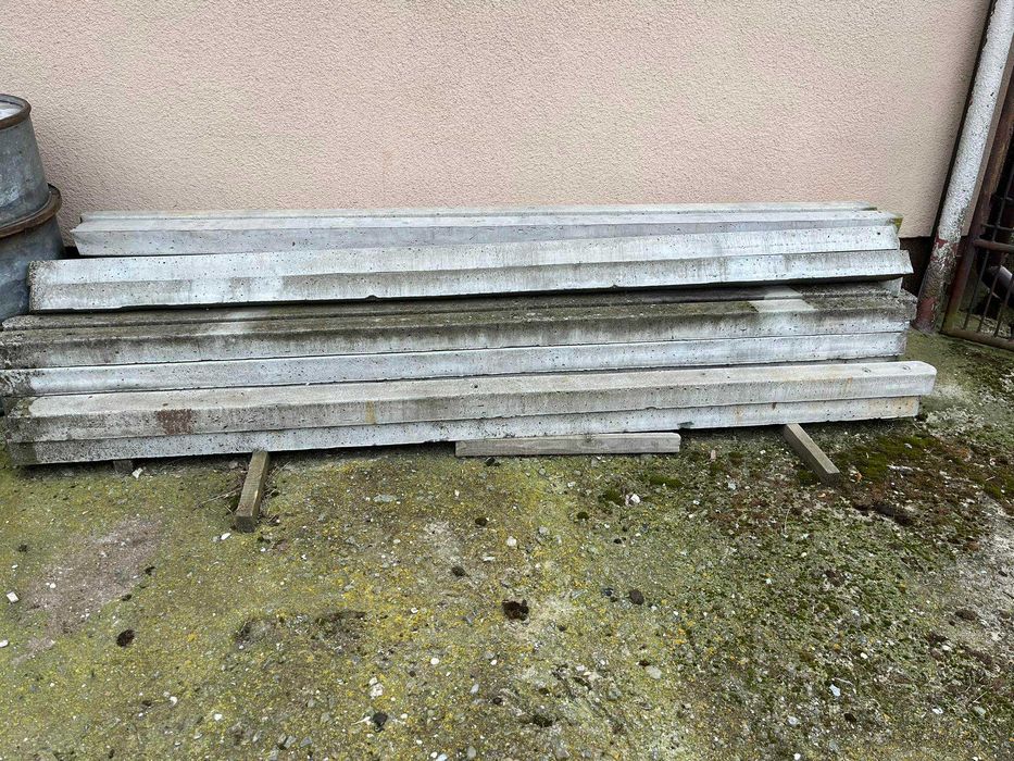 Słupy betonowe sadownicze