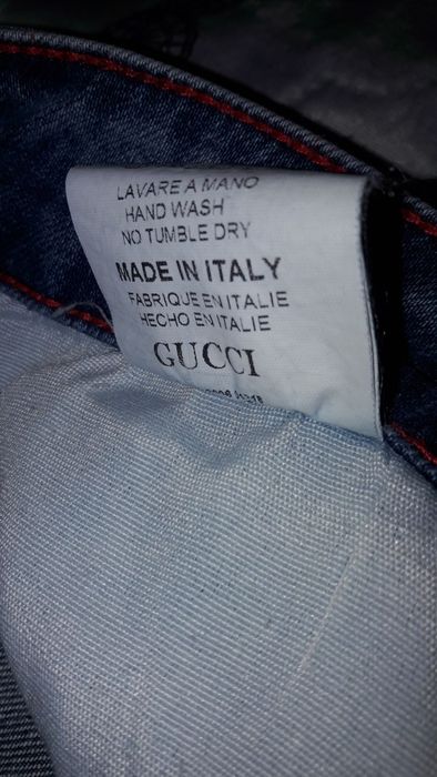 Spodnie jeansy GUCCI