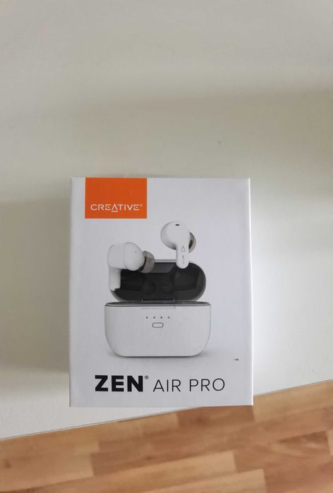 Słuchawki bezprzewodowe Creative zen air pro białe dokanałowe douszne