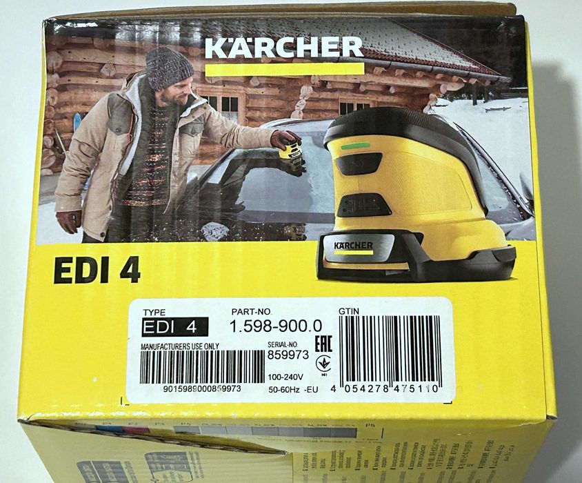 Akumulatorowa skrobaczka do szyb KARCHER EDI4