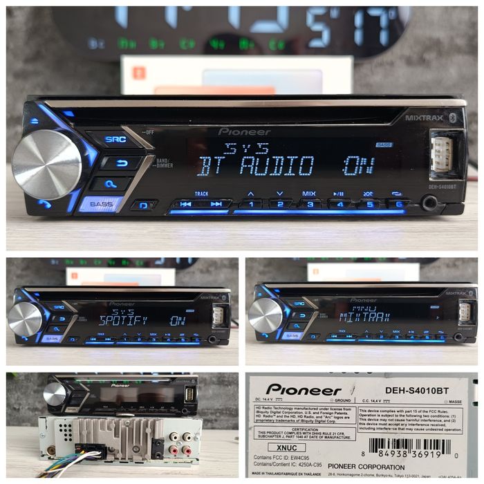Оригінальний Pioneer з Bluetooth
