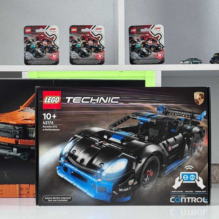 Конструктор Lego Porsche GT4 e-Performance Technic Машинка Лего ГТА-4