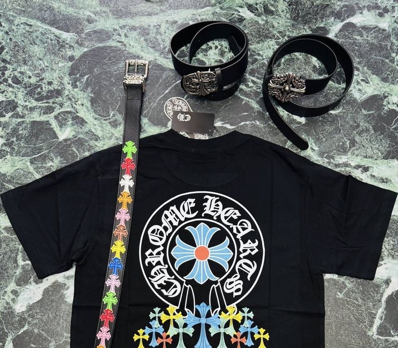 ‼️Без предоплати‼️Ремінь Chrome Hearts belt | Ремень Хром Хартс ‼️В наявності‼️