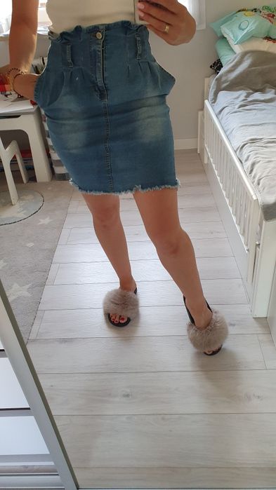 Spódnica jeans 38