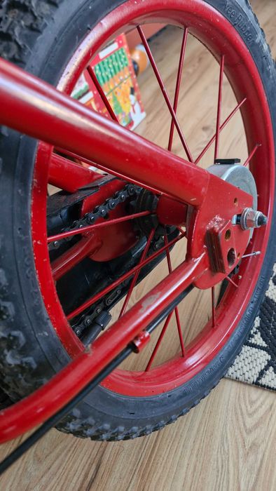 Rower czerwony 16 cali