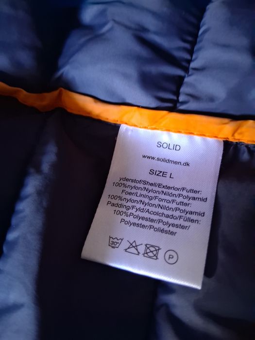 Kurtka chłopięca rozmiar L szara Solid