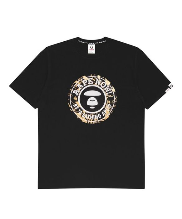 T-shirt z nadrukiem AAPE S