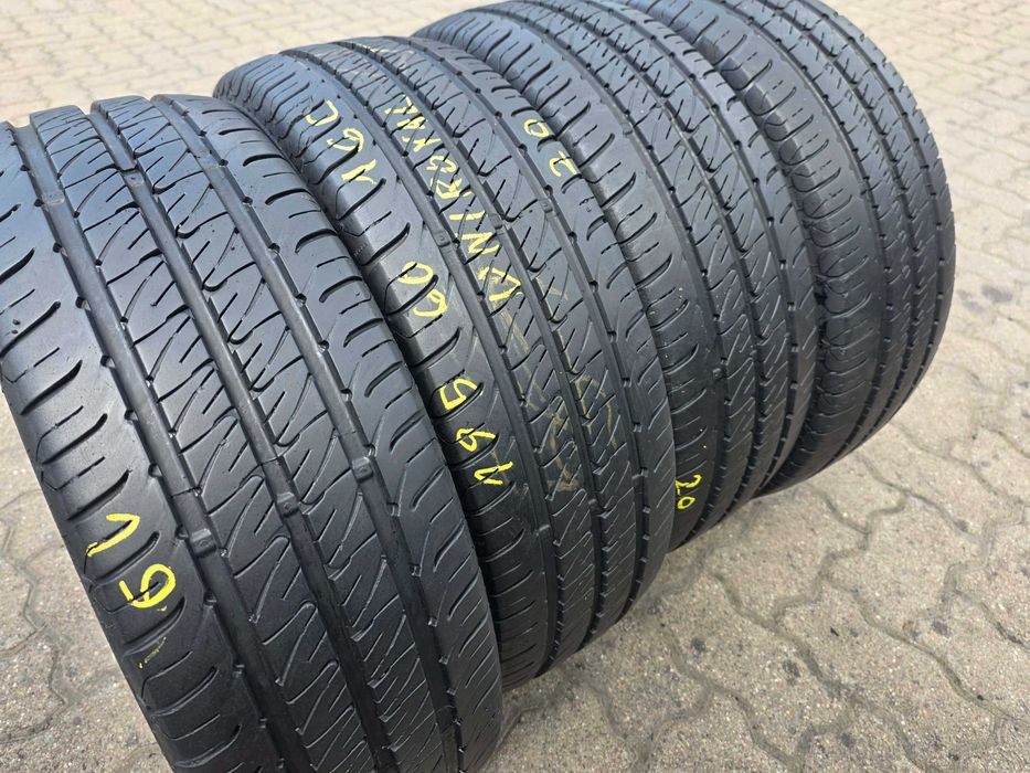 195/60/16C Uniroyal 7 mm jak nowe 2020 rok ! Montaż GRATIS !