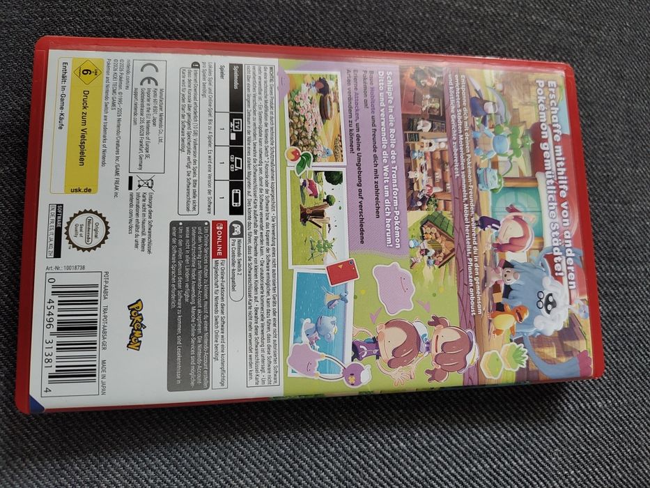 Pokemon Pokopia switch 2