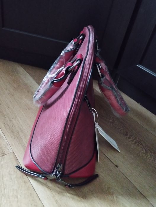 Miss Moda torebka damska kuferek do ręki na ramię nowa