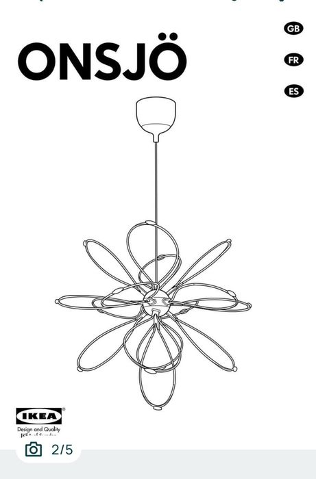 Candeeiro suspenso ikea