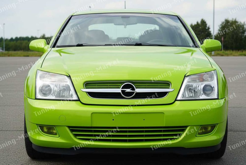 Лип спойлер на крышку багажника Opel Vectra C, Козырек на заднее стекло Опель Вектра Ц