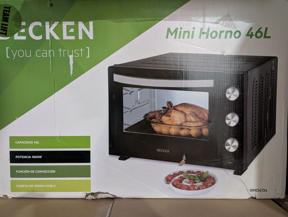 Mini-Forno Becken - 46L - Novo c/garantia