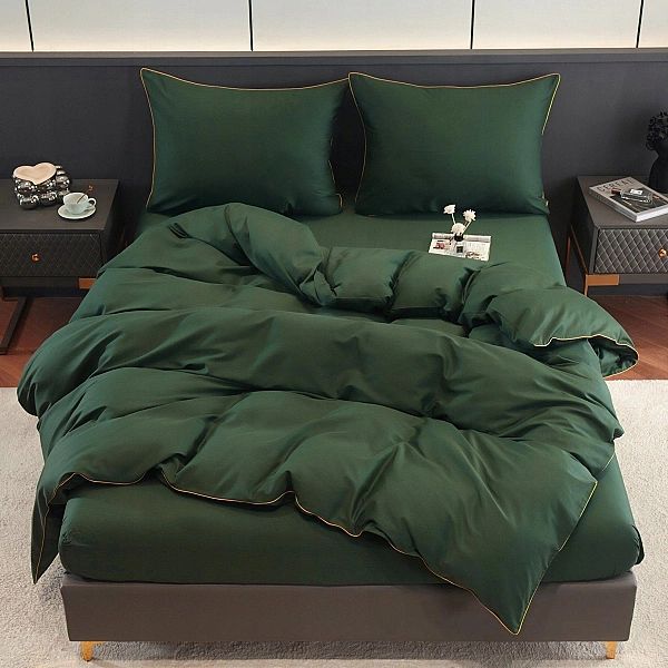 Pościel 140x200/2 części Poszewka 70x80 Satyna Bawełna Z Bizą CAN Jedn