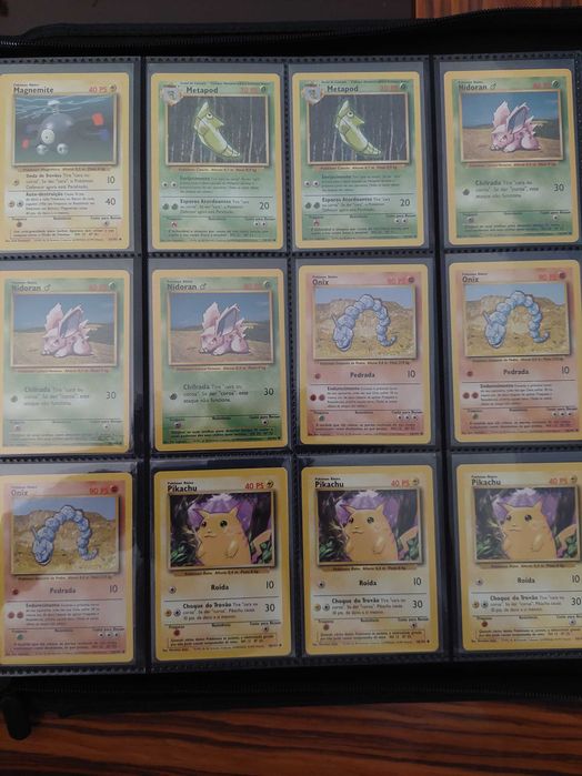 Cartas Pokemon TCG - Base Set e Fossil Set