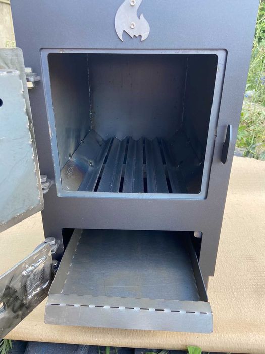 Металева 5мм піч буржуйка для дому гаража печка пічка печь Уцінка-35%