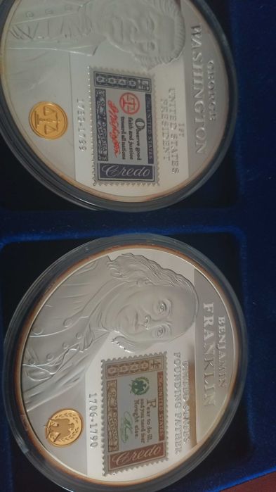 Numizmaty, monety, historia Stanów Zjednoczonych,  duże 75 mmm