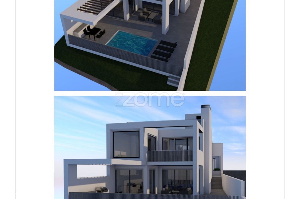 Terreno com projeto aprovado para uma moradia - Benafim