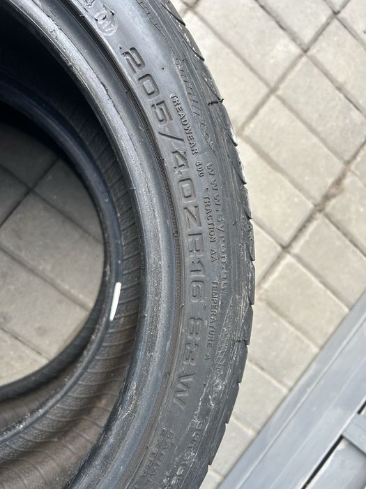 Opony letnie w dobrym stanie