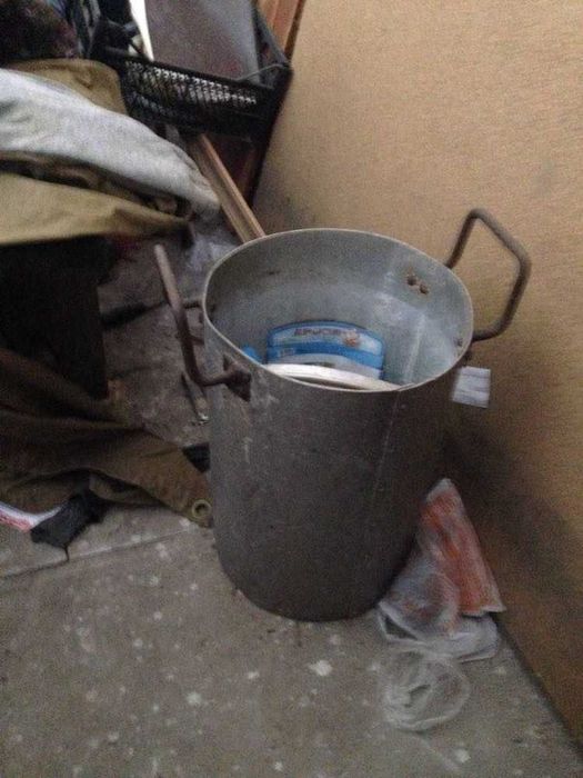 Нержавеющая емкость для води 20 л