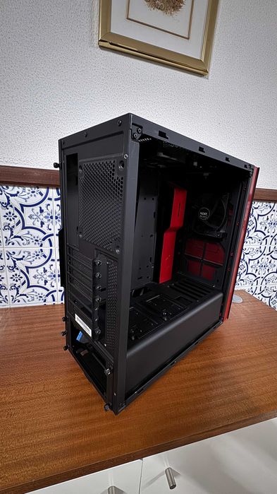 Caixa NZXT S340 Mid Tower Case Black/Red